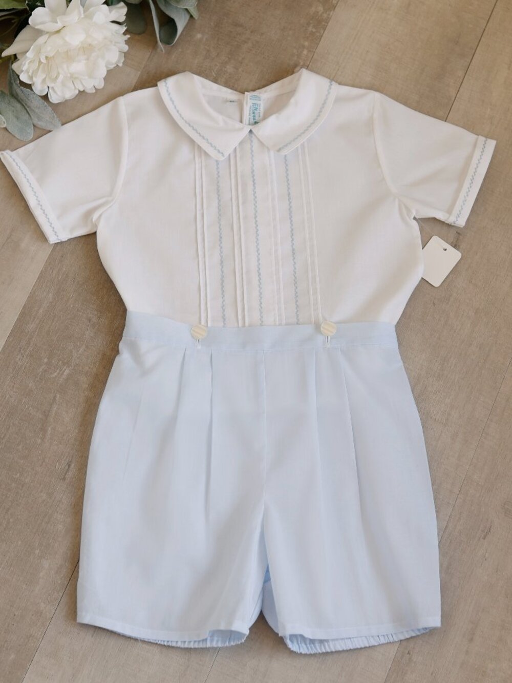 Boy's Heirloom Feltman Brothers Feather Stitched Bobby Suit Ring Bearer 4T NWT